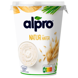 Alpro Soja-Joghurtalternative Natur mit Hafer vegan 500g